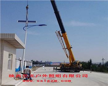 太陽(yáng)能路燈項(xiàng)目-山西運(yùn)城路燈