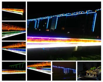 陜西漢中鎮巴鹿子壩安置點神鹿苑小區亮化、照明工程