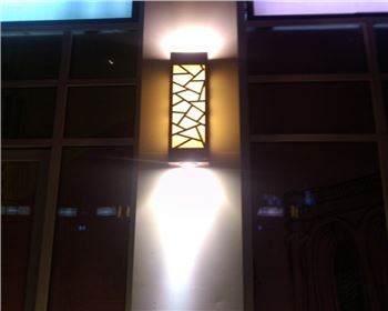 陜西西安太華北路萬達廣場壁燈項目