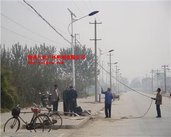 陜西太陽能路燈亮化照明-陜西西安戶縣重點戶外照明工程