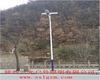 陜西太陽(yáng)能路燈-陜西省商洛市柞水縣路燈工程