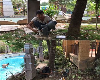 陜西武漢歡樂谷亮化施工