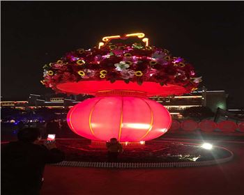 西安蓮湖區2019年元旦、春節亮化工程案例