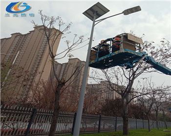 陜西博思格西安工廠內路燈改造項目工程